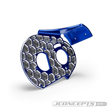 RC10 Aluminum Rear Motor Plate - Honeycomb