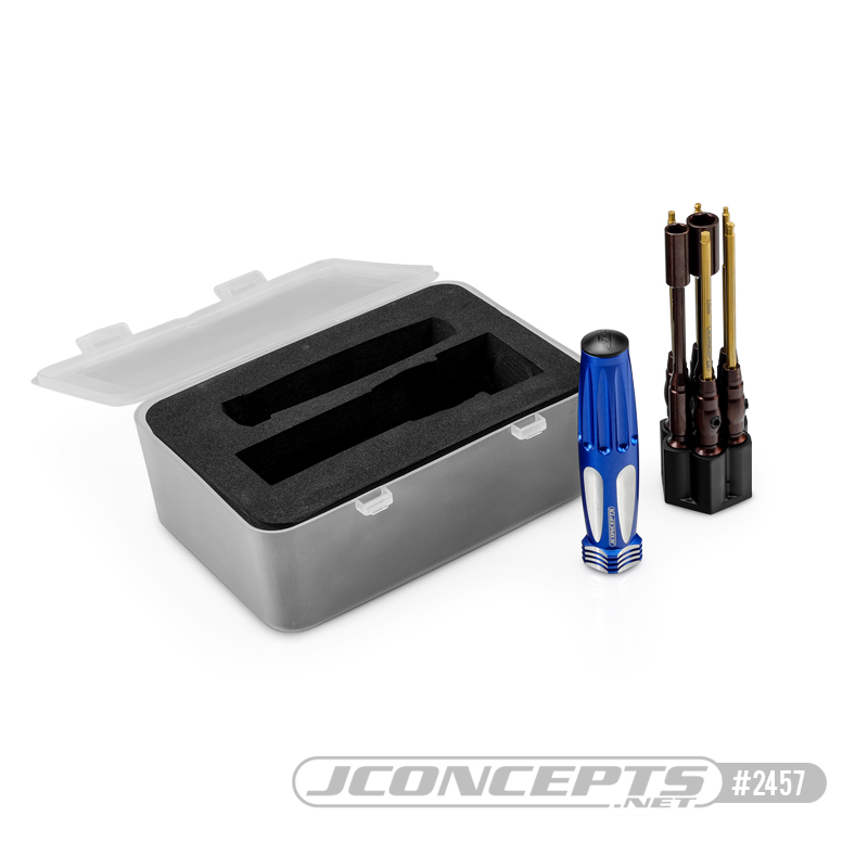 Hex Driver Wrench Set w/ Storage Base - 7pc