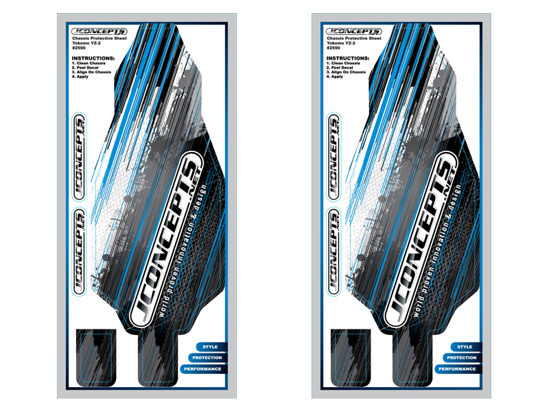 Yokomo YZ2 Chassis Protective Sheet