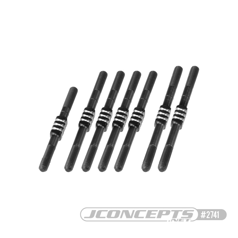 B74.1 Fin Titanium Turnbuckle Set - Black