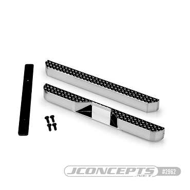 Late 70's & early 80's F-Type Rear Bumper Set - Chrome