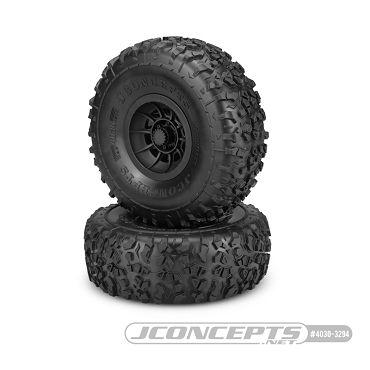 Landmines 2.9” Tires - Pre-mounted Hazard Wheels - SCX6