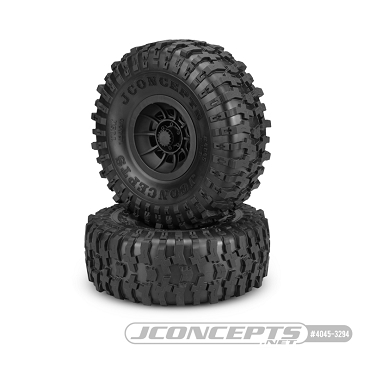 Tusk 2.9” Tires - Pre-mounted Hazard Wheels - SCX6