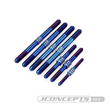 Tekno NB48 2.1 Fin Titanium Turnbuckle Set