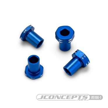 RC10B7 Aluminum Caster Hat Bushings 1 and 2mm