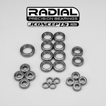 XRAY XB4 2024, 2025 Radial NMB Bearing Set, 23pc