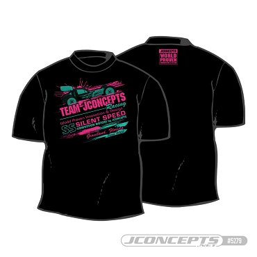 JConcepts, Retro Pink / Teal T-Shirt (Large/X-Large)